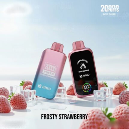 BIMO Turbo 20000 Puffs Frosty Strawberry
