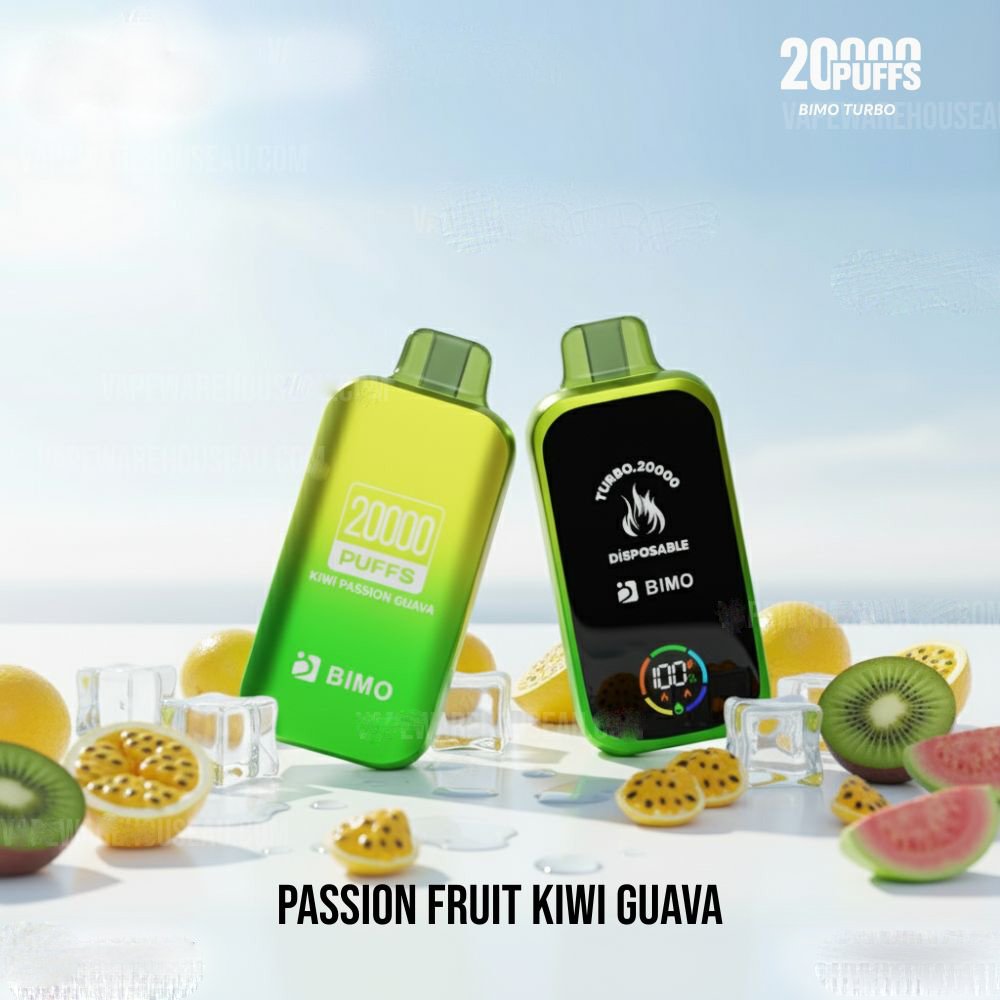 BIMO Turbo 20000 Puffs Passion Fruit Kiwi Guava