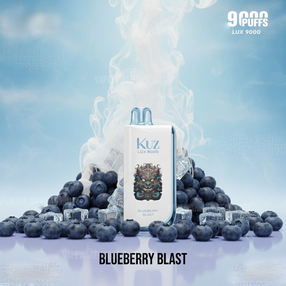 Kuz LUX 9000 Puffs Blueberry Blast